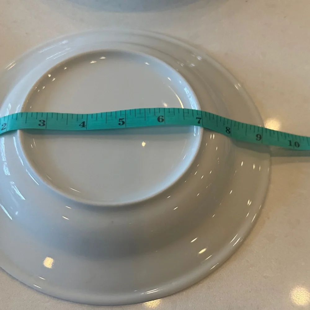 Crate&Barrel Classic White Dinnerware Set made in Poland